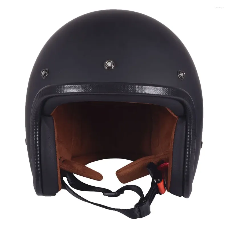 Casques de moto DOT / 4 Casque Casque Moto Casco Scooter Open Face Jet Vintage Moto Protection Gear