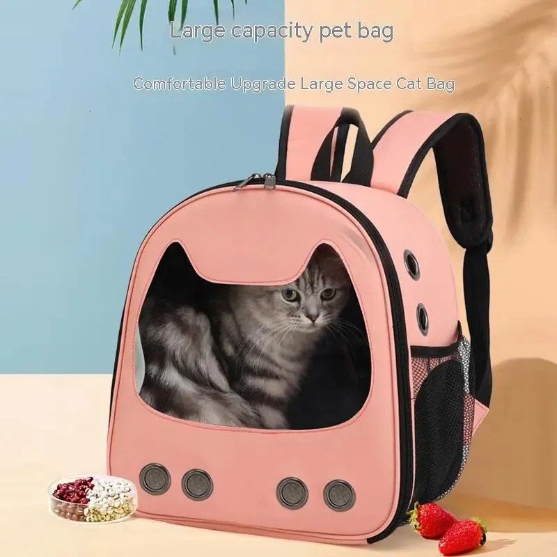 Breathable cat backpack deals