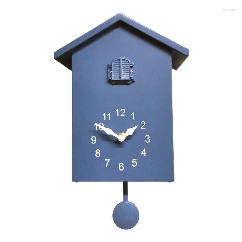 Wall Clocks Creative Cuckoo Clock Silent Home Decor Nordic Desk Tacle Watches Living Room Decoration Gift Ideas