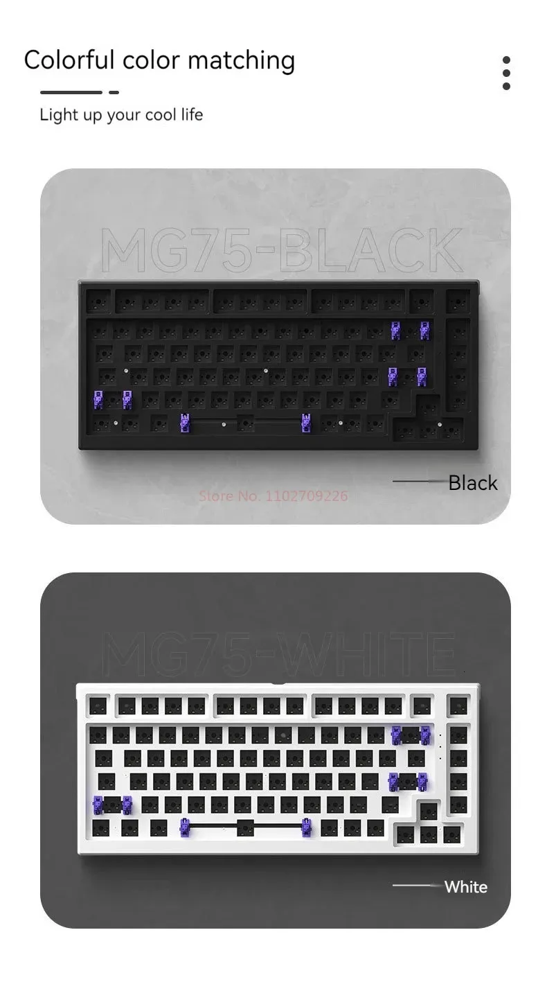 Monsgeek MG75 Mechanical Keyboard - Thumbnail 5