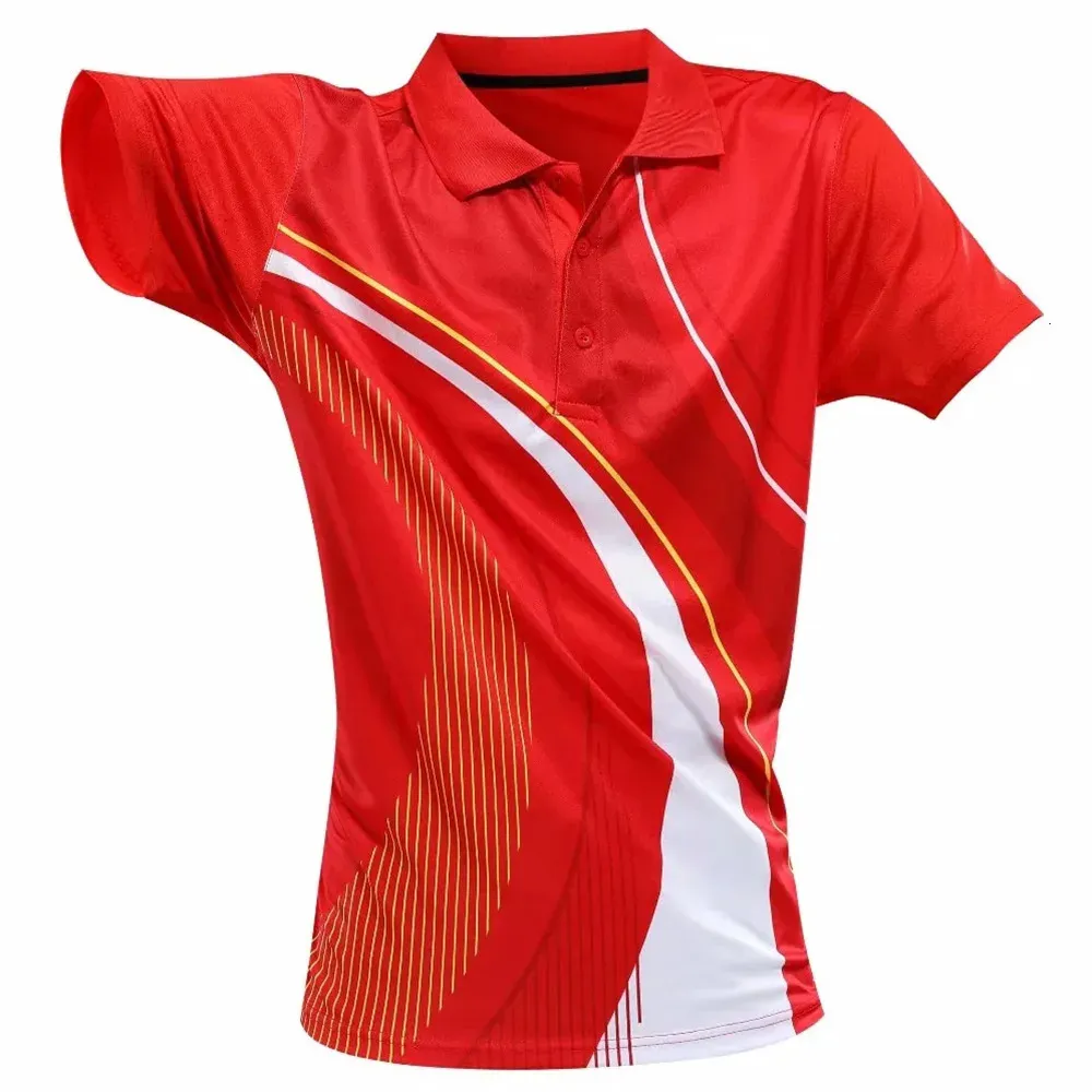 Quick Drying Mens Table Tennis T Shirt With Printing Perfect