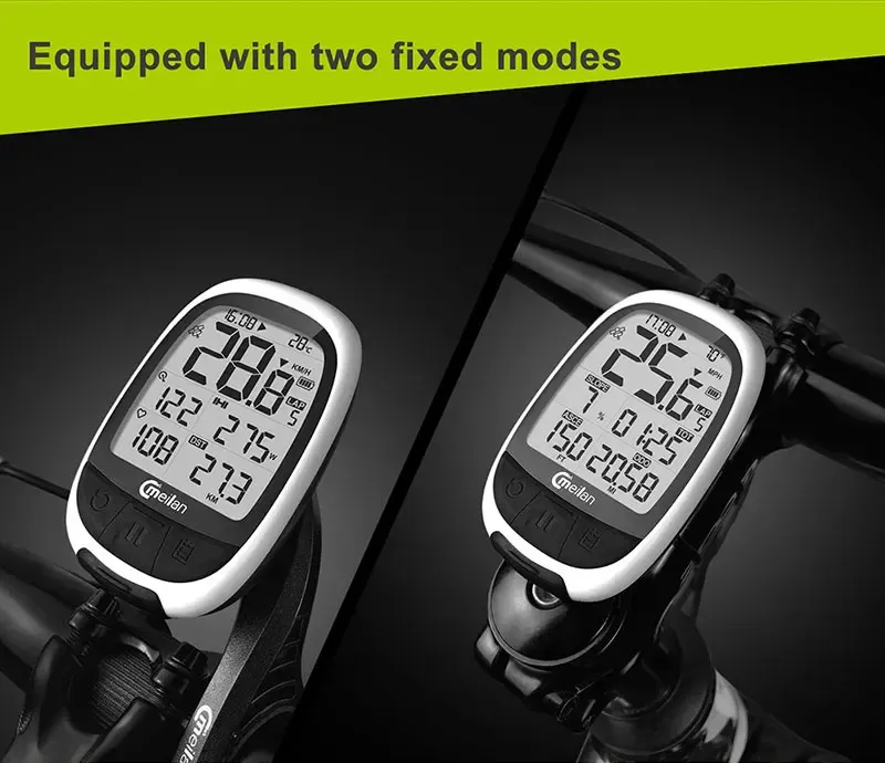 Bike GPS Computer MEILAN Oval M2 Odometer, Navigation ANT+ Bike GPS Computer MEILAN Oval M2 Odometer, Navigation ANT+