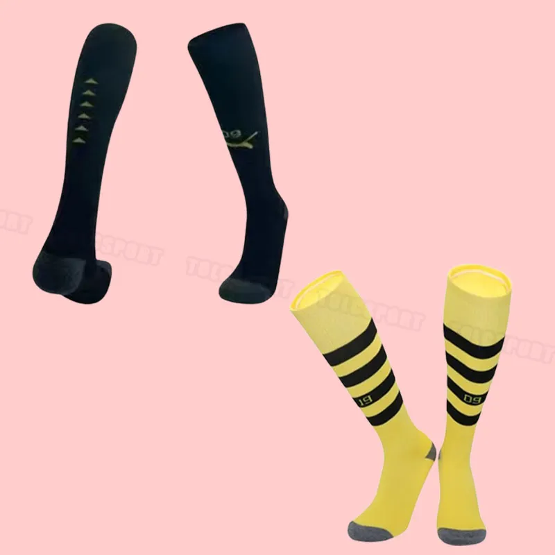 Reus 23/24 Dortmund Soccer Socks 2023 2024 Football Bellingham Reyna Brandt Emre Can Haller Guerreiro Hazard Hummels 남자 아이 어린이