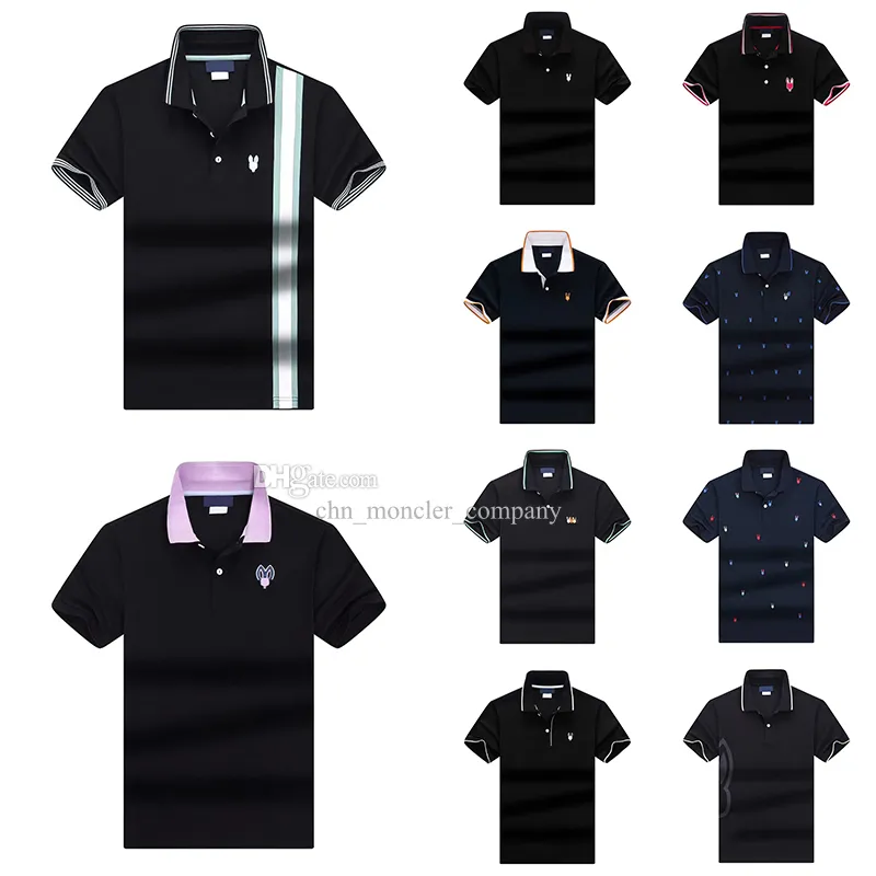 Summer Casual Psycho Rabbit Fashion Design Polo Shirt for Men and Women Couple Short Sleeve Tops Size M 3XL