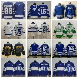 100th Centennial Classic 29 William Nylander Jersey Hockey 34 Auston Matthews 93 Doug Gilmour 17 Wendel Clark 16 Mitchell Marner 91 Tavares