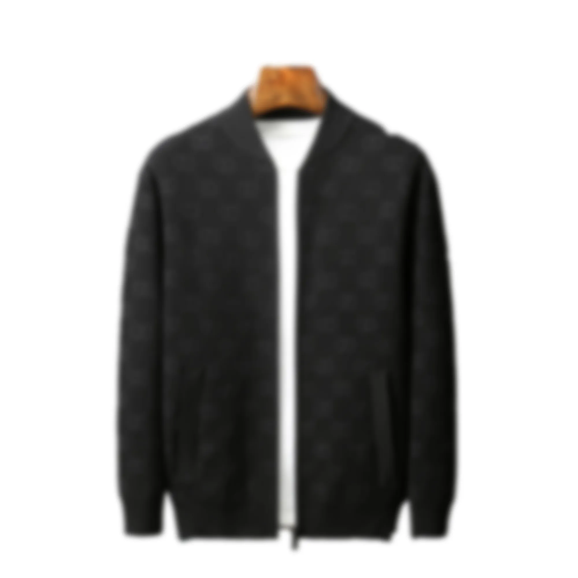 2024 Chandails pour hommes de créateurs Cardigan Double lettre Jacquard Sweet à manches longues Femmes Black Black M-3xl