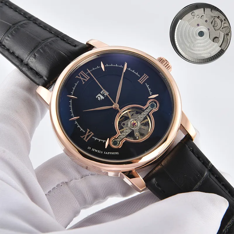 Luxury Men's Mechanical Watches High Quality Sapphire Three Hands Large Flywheel datejust Sport Waterproof Luminous Belt Brand Watches