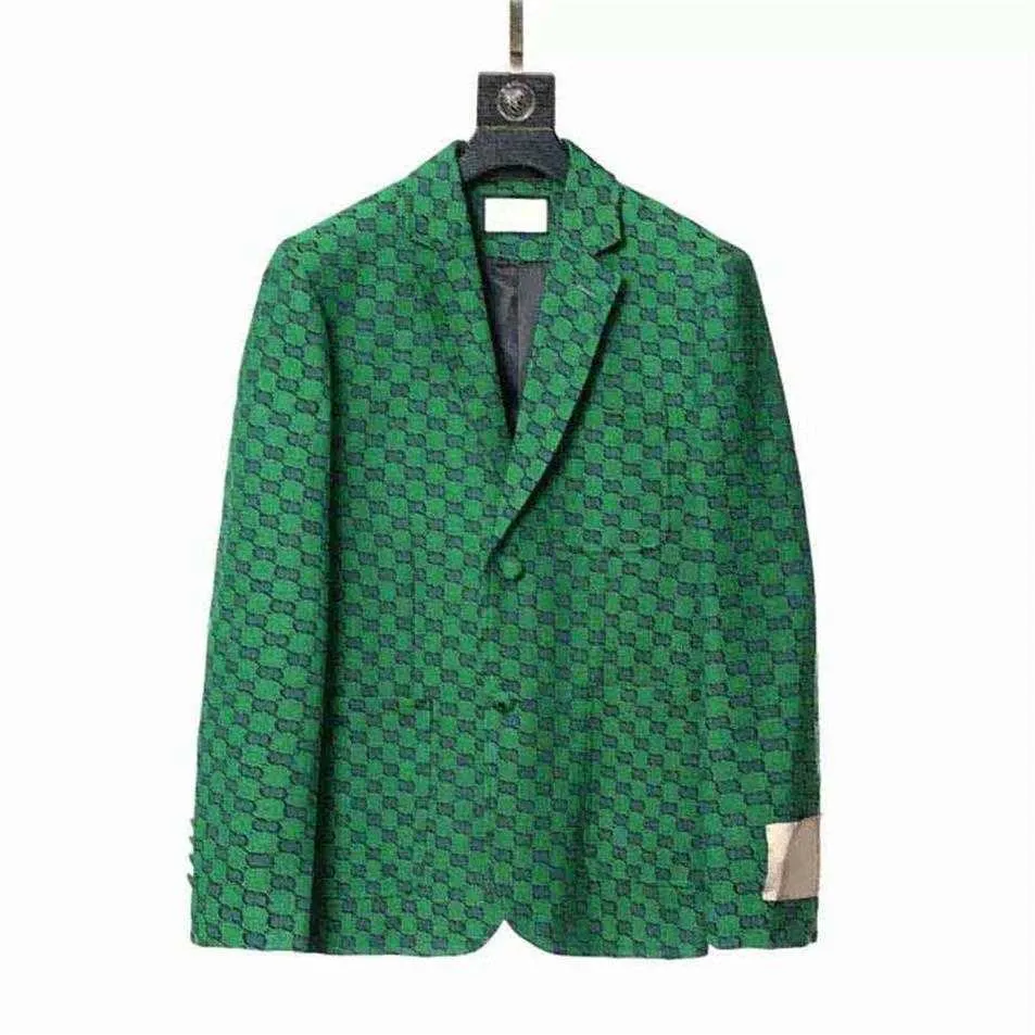 Herrdräkter blazrar 23 designer mode man kostym blazer jackor rockar för män stylist brev broderi långärmad casual party bröllop