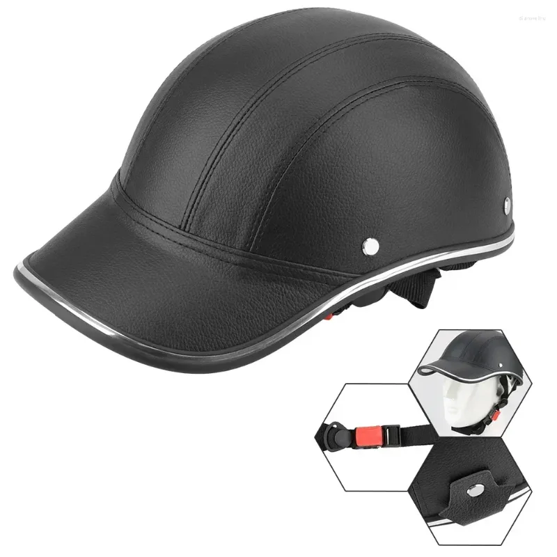 Motorhelmen Halve helm Road Mountainbike Racer Baseball Cap Scooter Gezicht Retro Zomer Lichtgewicht Zonbescherming