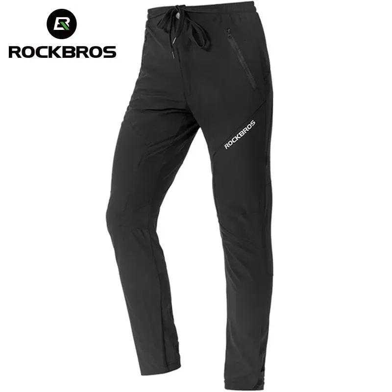 Radhose ROCKBROS Radhose Fahrradhose Reiten Berg Lange Hose Schnell trocknend Frühling Sommer Herrenbekleidung Fahrrad Radhose 231216