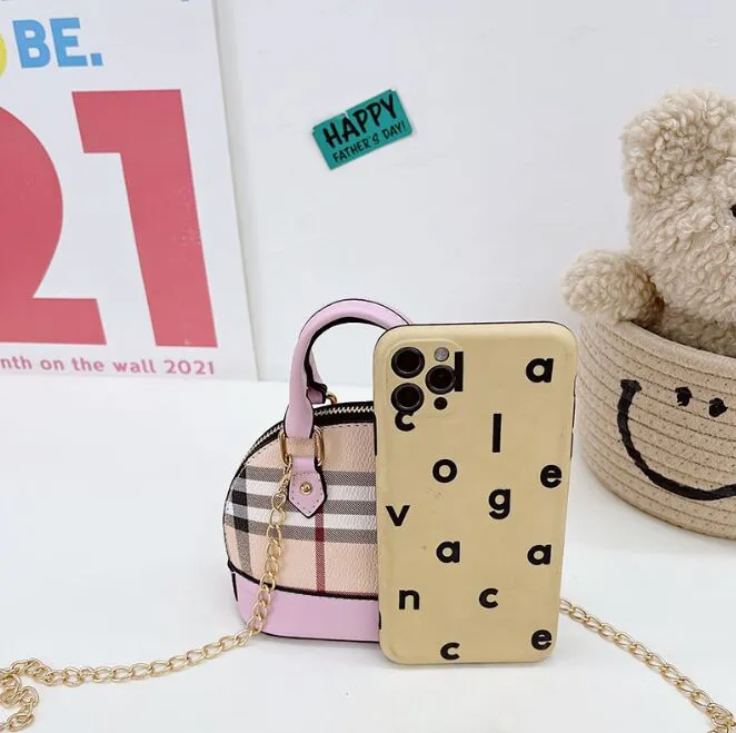 Sac à main princesse pour filles, sac à bandoulière avec message mimi pour bébé, porte-monnaie pour enfants, sacs à bandoulière, 2024