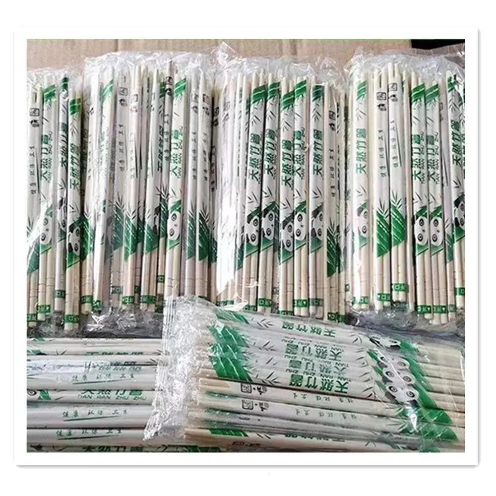 Chopsticks 100 Disposable Chopsticks Household Fast Food Hygiene Takeaway Restaurant Special Independent Packaging Bamboo 231216 From 41 26 DHgate
