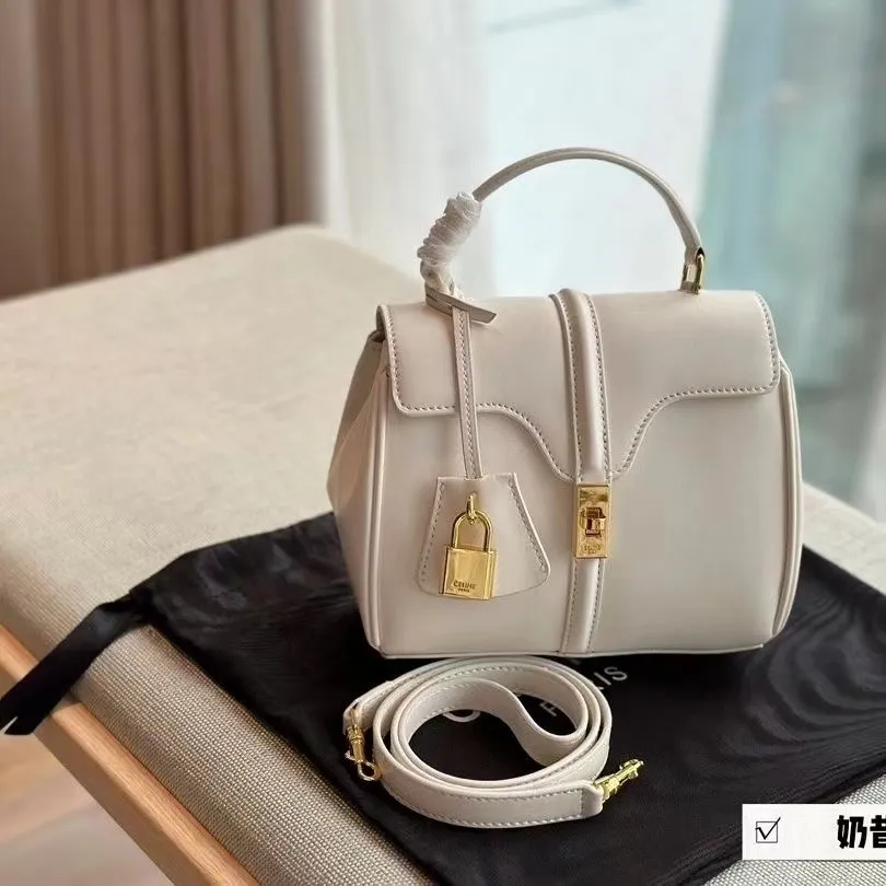 Elegant Top Handle Mini Bag with Shoulder Strap
