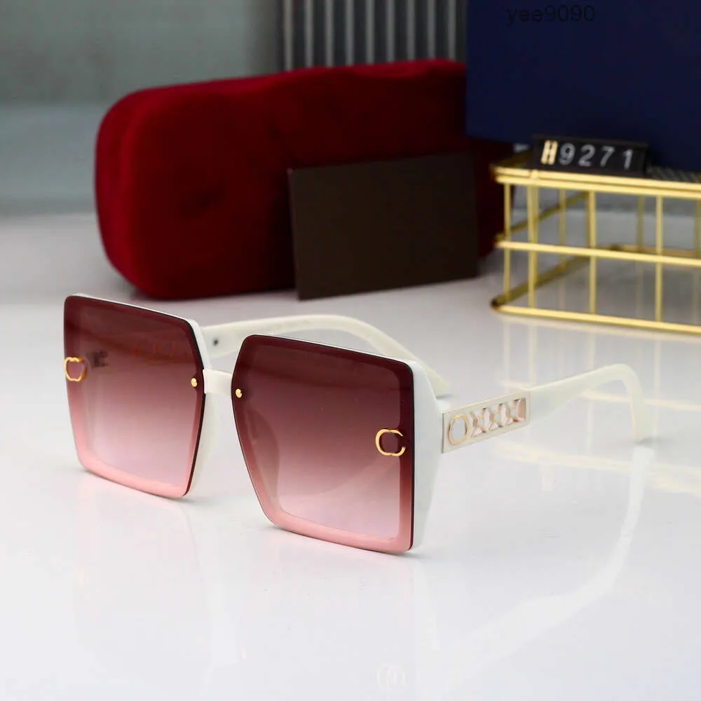 Gucci Guccie GG Вы Men Women Designer Sunglasses Fashion Uv Glass Lenses with Case 9271 Luxury Brand Sun Glasses 3 Color Optional Square Full Frame Eyewear Eyelgasses Adumbral G''