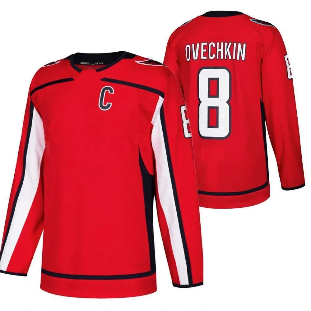 College Wear Stitch Ice Hockey Jerseys Kuznetsov Carlson Oshie Evgeny Reverse Ovechkin Custom Cup John Hockey Stitched Jersey 33