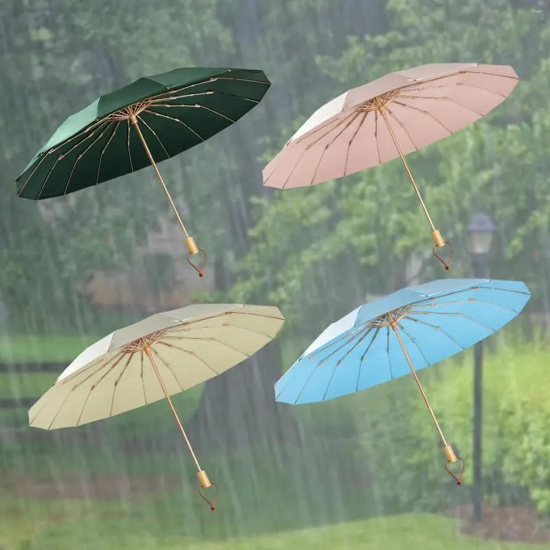 傘の折り畳み傘の軽量ポータブル雨の保護屋外アクティビティのための風の防風