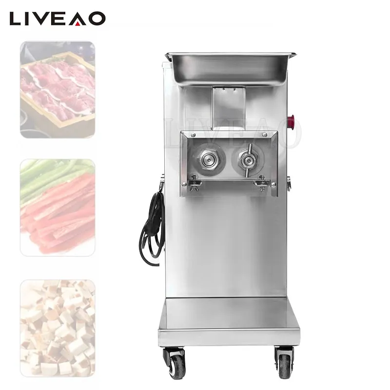 Commercial Electric Meat Slice Grind Dicing Shredding Dice Machine Food Processor From Lynn815