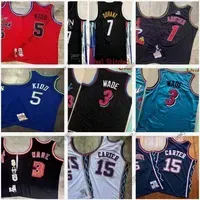 college wearAuthentic Stitched Retro Mitchell and Ness Basketball Jerseys Jason Dwyane Kidd Wade Kevin Kyrie  Irving Vince James Carte