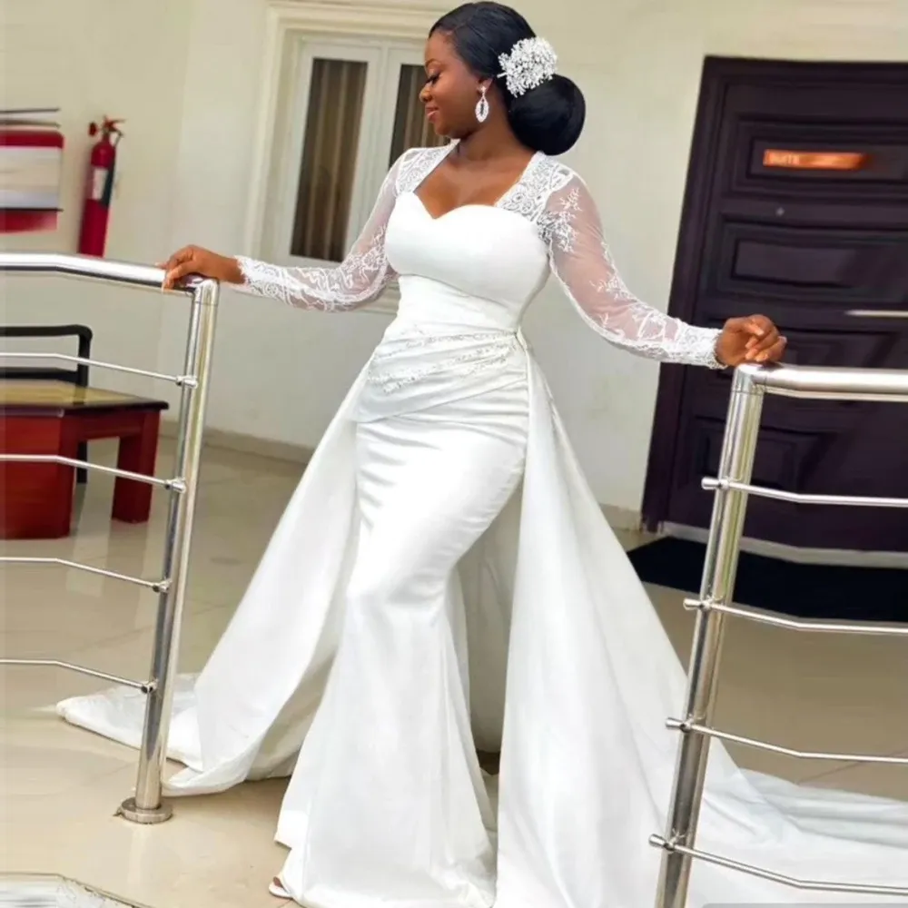 Black and white gowns with sleeves cheap