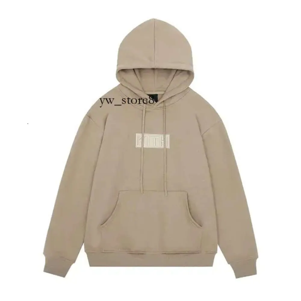 Kith Hoodie Erkek Tasarımcı Hoodie Lüks Hoodie Erkekler İçin Sweatshirts Kadın Pamuk Pamuk Mektup Uzun Kollu Moda Kith 6228