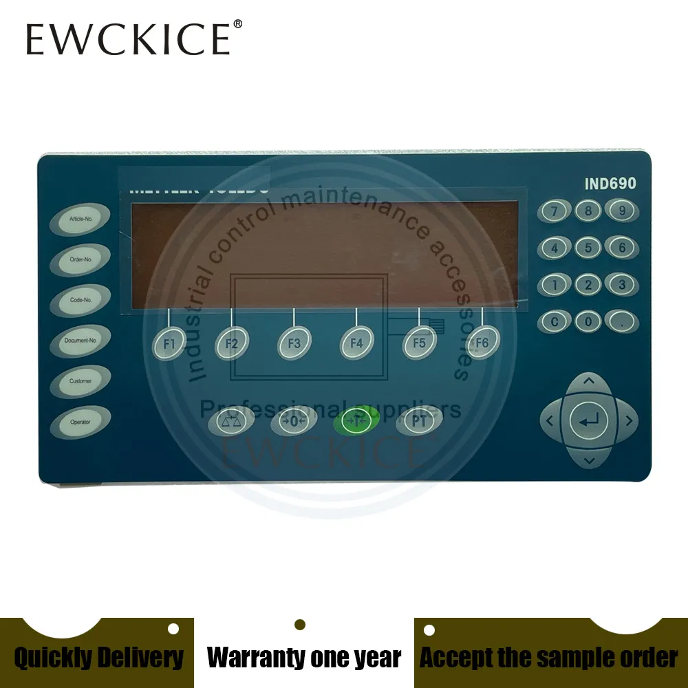 IND690 Tangentbord Ind 690 PLC HMI Industrial Membran Switch Keypad Industry Parts Computer Input Fiting