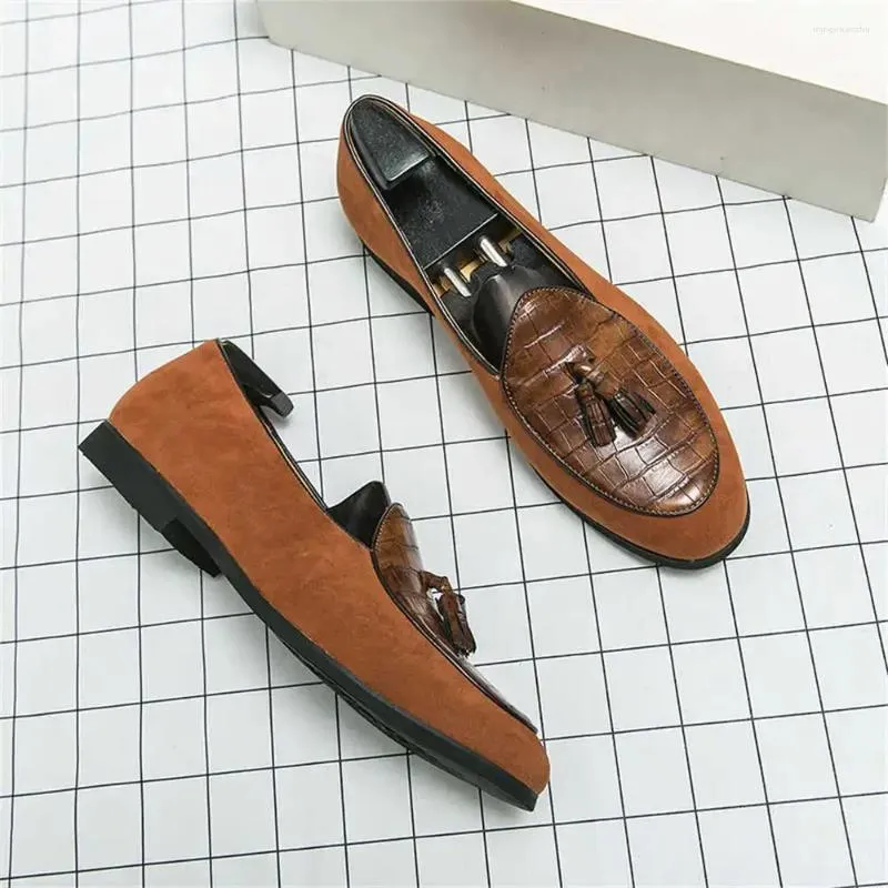 Dress Shoes Anti Slip Does Not Mens Heels Elegant For Men White