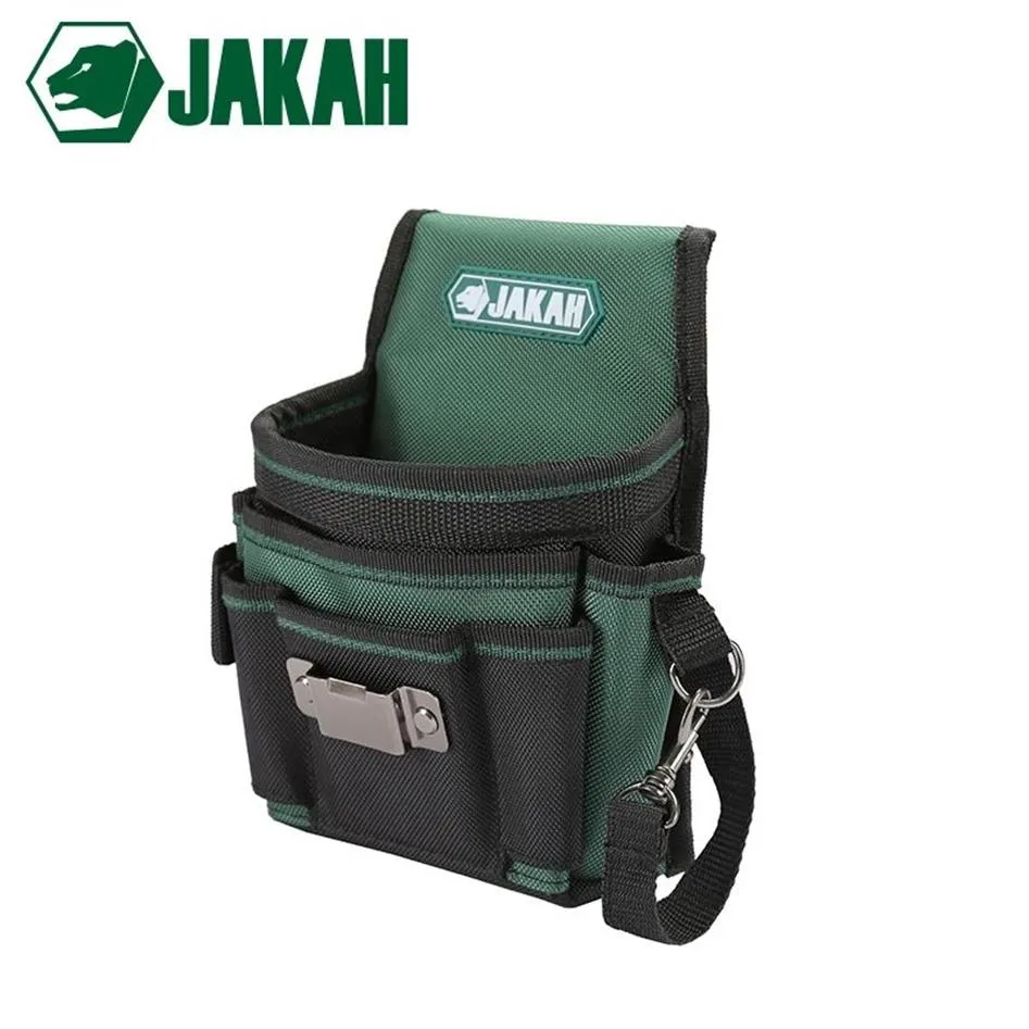JAKAH New Electrician Waist Tool Bag Belt Tool Pouch Utility Kits Holder With Pockets Y2003242009