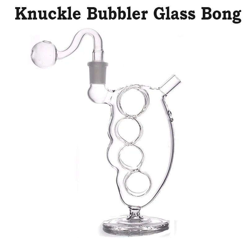 Neues Design Glas Bong Ölbrenner 14mm Female Joint Bubbler Rauchen Wasserpfeife Trockenkräuter Tabak Löffelpfeife mit 30mm Kugelölschale Günstigster Preis