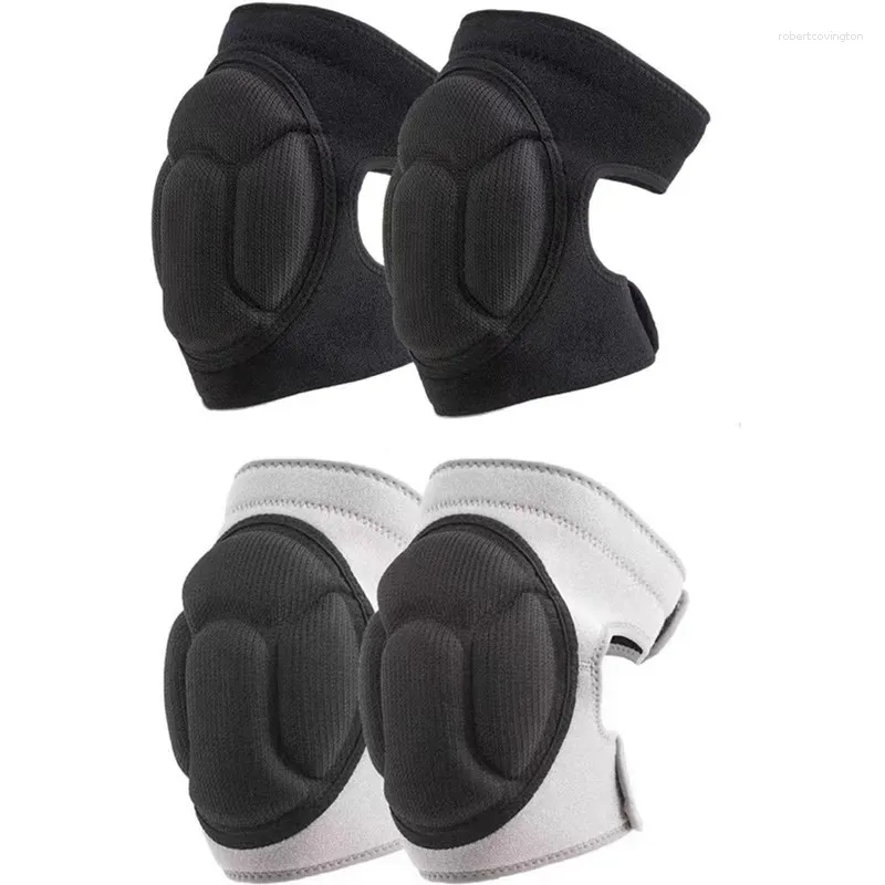 Knee Pads 1/2 Pcs Thickened Sponge Sports Anti-Collision Protection Dance Skiing Basketball Fitness Riding Protective Gear