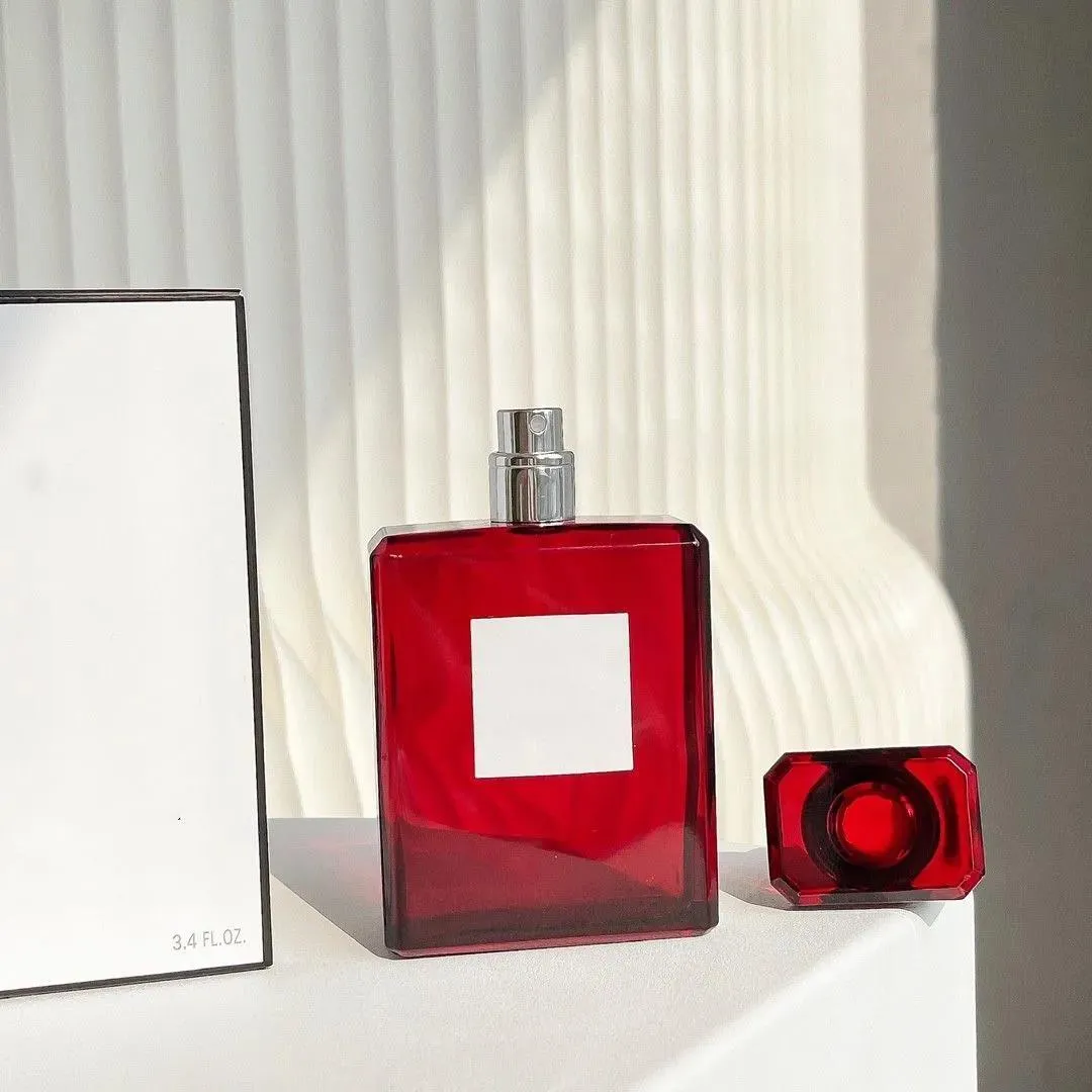 Incenso Colônia Perfumes Fragrância para mulheres Red Edition Bottle No.5 Perfume Eau De Parfum 100ml 3.4fl.oz Cheiro de longa duração EDP Paris Bra