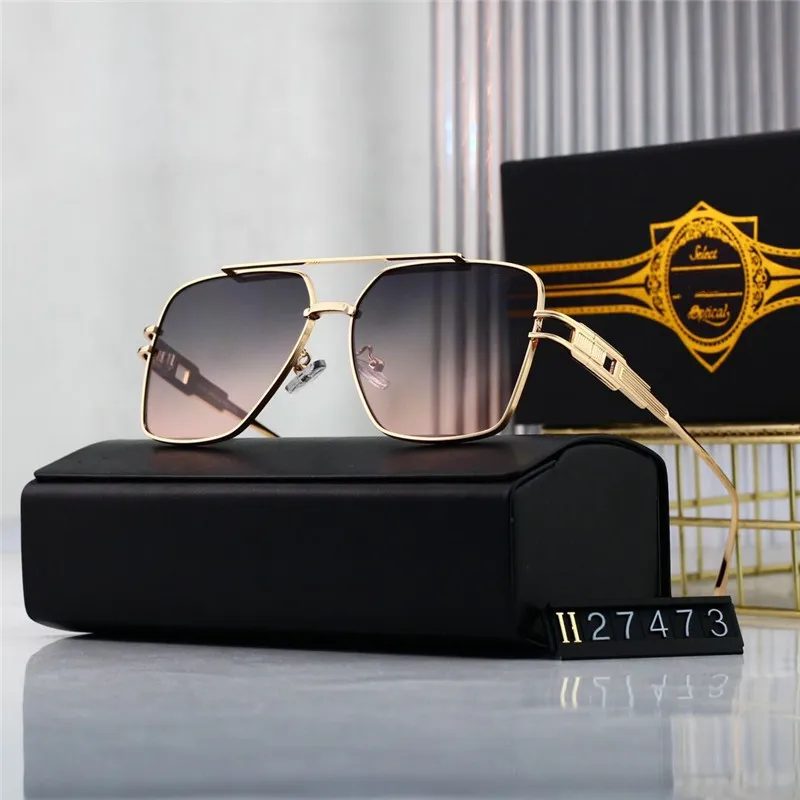 Designer Sunglasses For Men Women Sunglasses Fashion Classic Sunglass Luxury Polarized Pilot Oversized Sun Glasses UV400 Eyewear PC Frame Polaroid Glasses 27473