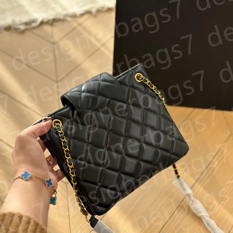 lusso Solid Fashion borsa a quadri con diamanti portafogli lusso mini nero Borse con cinturino a bottone borsa a tracolla firmata borsa da donna borsa a tracolla borse di lusso borse