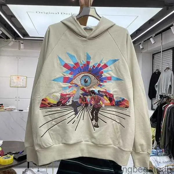 Erkek Hoodies Sweatshirts Vintage Nakış Evi Hatalar Hoodie Erkek Kadın En İyi Kalite Hip Hop Külot Yıkanmış Gevşek Polar Sor Hoodie M-XLE2PB