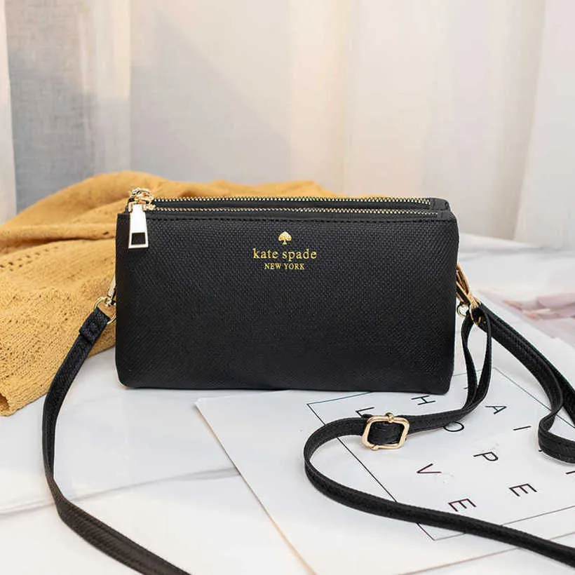 Designer Leather Handbag for Women Versatile Crossbody Shoulder and Handheld Bag in Classic Colors