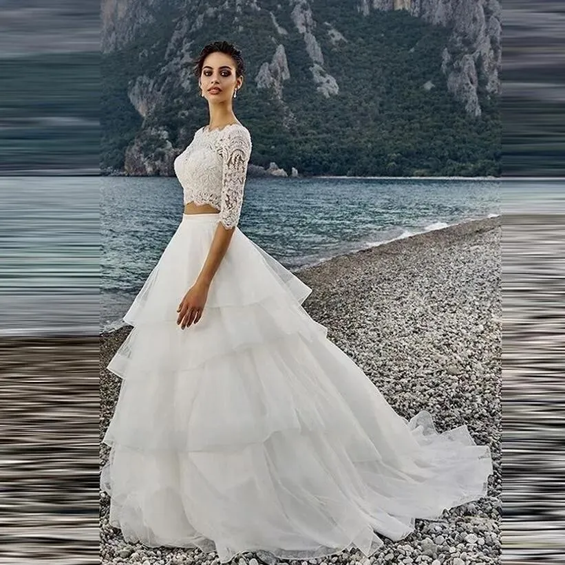 Skirts Formal Wedding waist Skirt Custom Made White Tiered Layered Ruffles Tulle Skirt Long Maxi Tutu Skirts Women