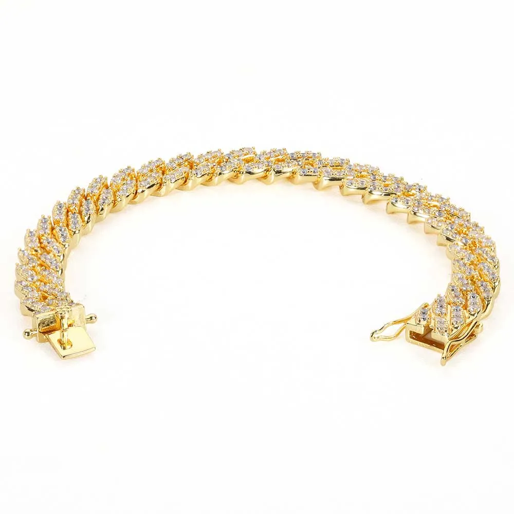 Iced Out Cuban Link Chain White Gold Filled Choker Necklace Thick Miami Hip Hop Jewelry Basic for Mens Women_ipsvogv.com