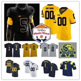 Vrbo Fiesta Bowl Michigan Wolverines College Football Jerseys J.J. McCarthy Blake Corum Aidan Hutchinson Donovan Edwards Ronnie Bell Corneli