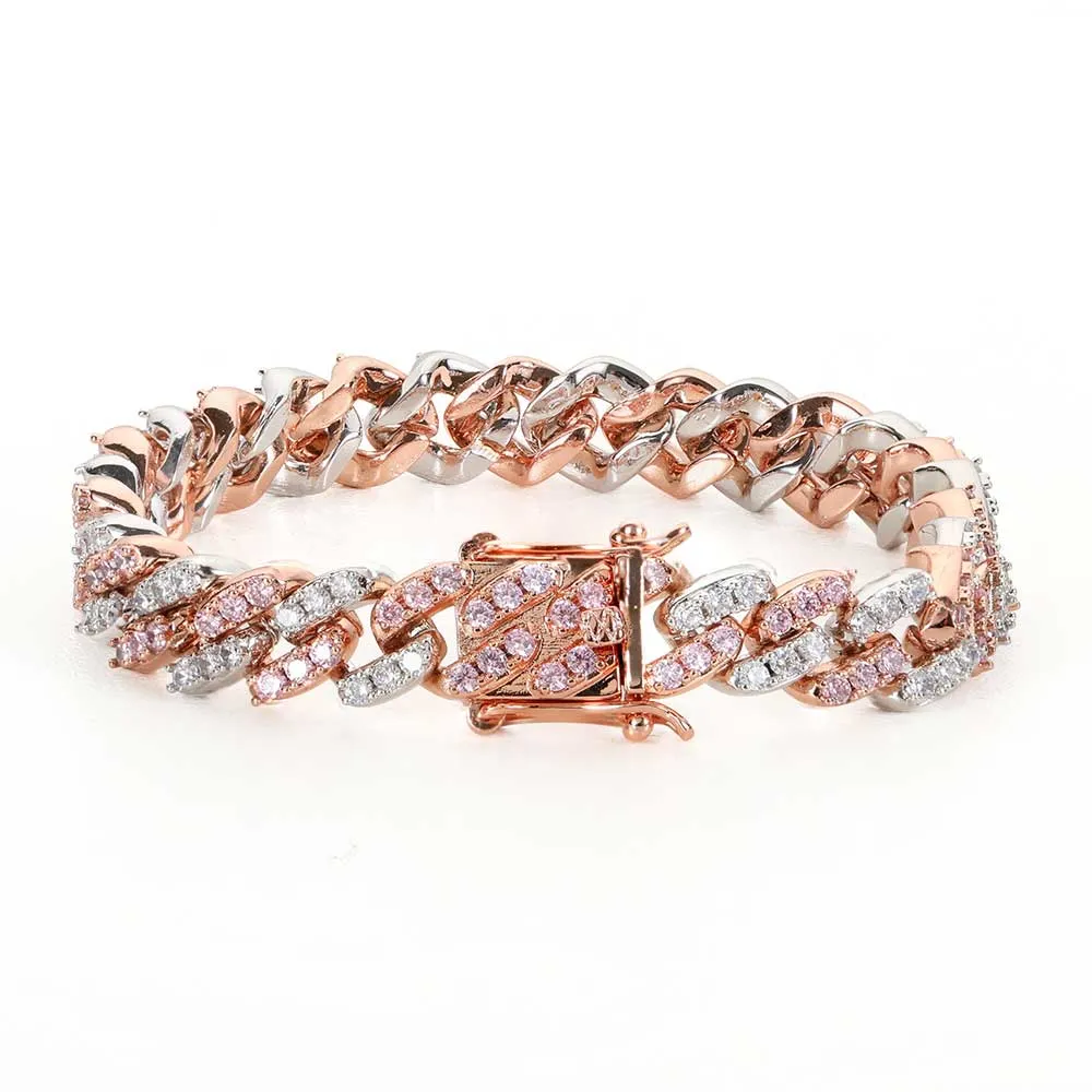 Iced Out Cuban Link Chain White Gold Filled Choker Necklace Thick Miami Hip Hop Jewelry Basic for Mens Women_ipsvogv.com