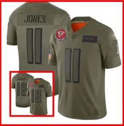 Jerseys Custom ''Falcons''Men Women Youth #11 Julio Jones 18 Ridley Salute to Service Limited Jersey