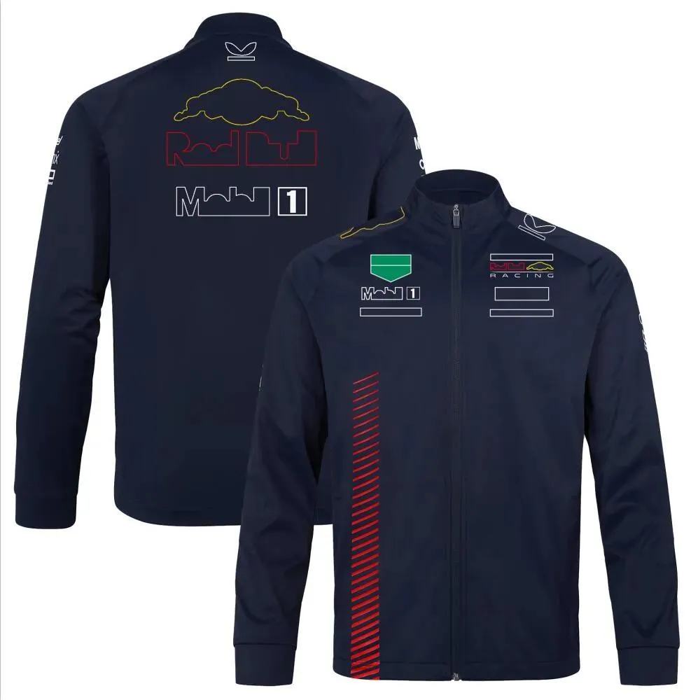 Apparel 2023 New Product Car Sweater Racing Suit Team Commemorative Edition Plus Size Sports Coat Soft Shell Jacket Waterproo