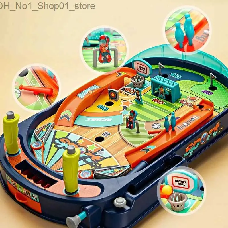 Sortowanie gniazdowania Łapy Dzieci Maszyna Pinball Maszyna planszowa Kids Match Table Montessori Toys Family rodzic-dziecko interaktywne Q231218