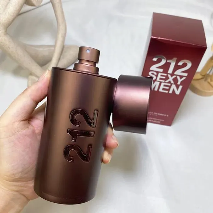 Zapach perfumy w kolorze zapachu 212 Sexy Man Dezodoranty dla mężczyzn Zapachy eau de toalety 100ml szybka bezpłatna wysyłka