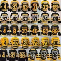 Reverse Retro Hockey''''37 Patrice Bergeron Jersey 63 Brad Marchand 88 David Pastrnak 73 Charlie McAvoy 40 Tuukka Rask 74 Jake DeBrusk 71