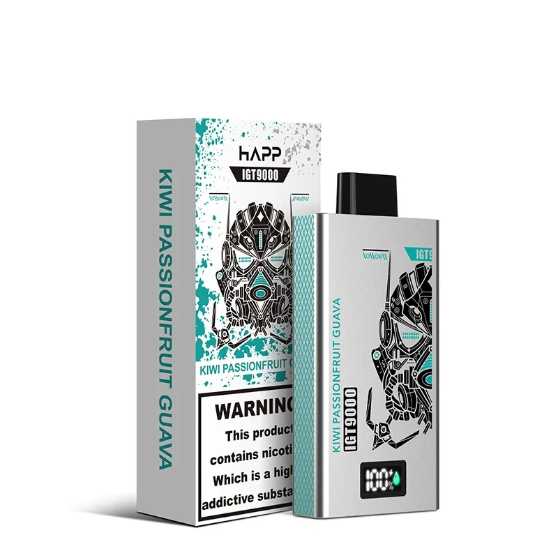 E Cigarro 9k puffs Caneta Vape Descartável 14ml Grande Capacidade E Bateria Líquida Recarregável Vape Pen 10 Frutas Sabores Misturados em Estoque Entrega Rápida