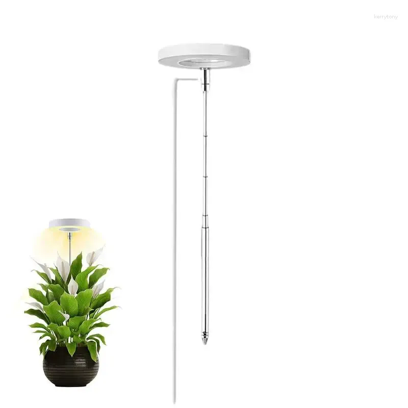 Grow Lights Pflanze für den Innenanbau von Ringpflanzen, volles Spektrum, großes Licht, automatischer Timer-Lampenplan