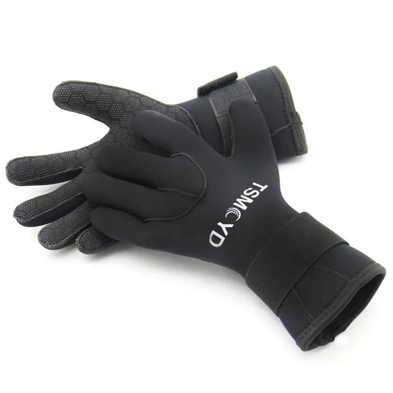 Set TSMCYD 3MM Neoprene Women Men Wetsuit Gloves Scuba Equipment