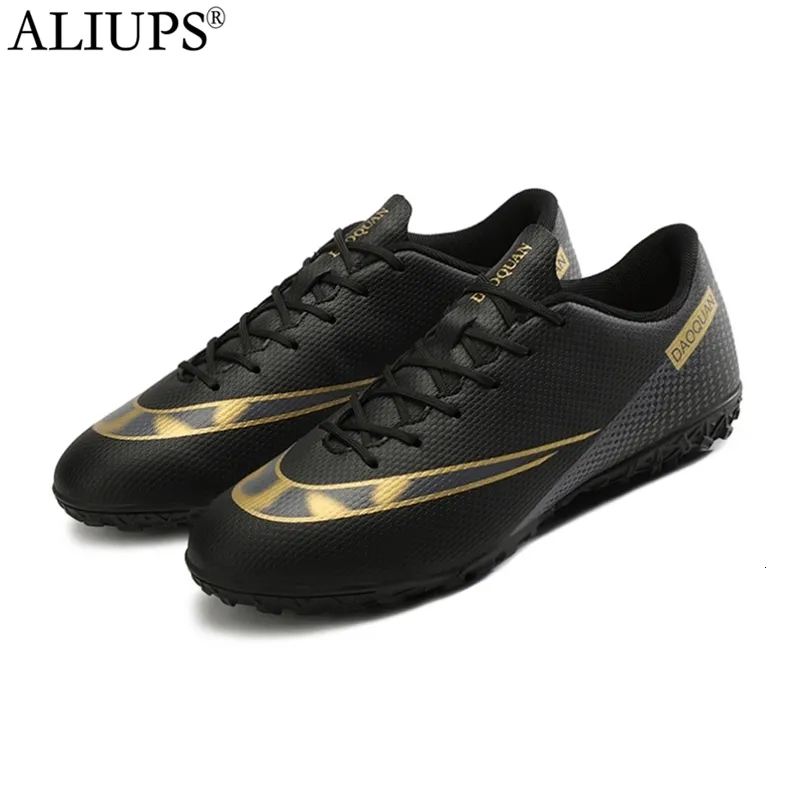 Safety Shoes ALIUPS Men Kids Boys TF Soccer Shoes Artificial Grass Anti-Slippery Youth Training Football Shoes AG Sports Training Shoes 231216