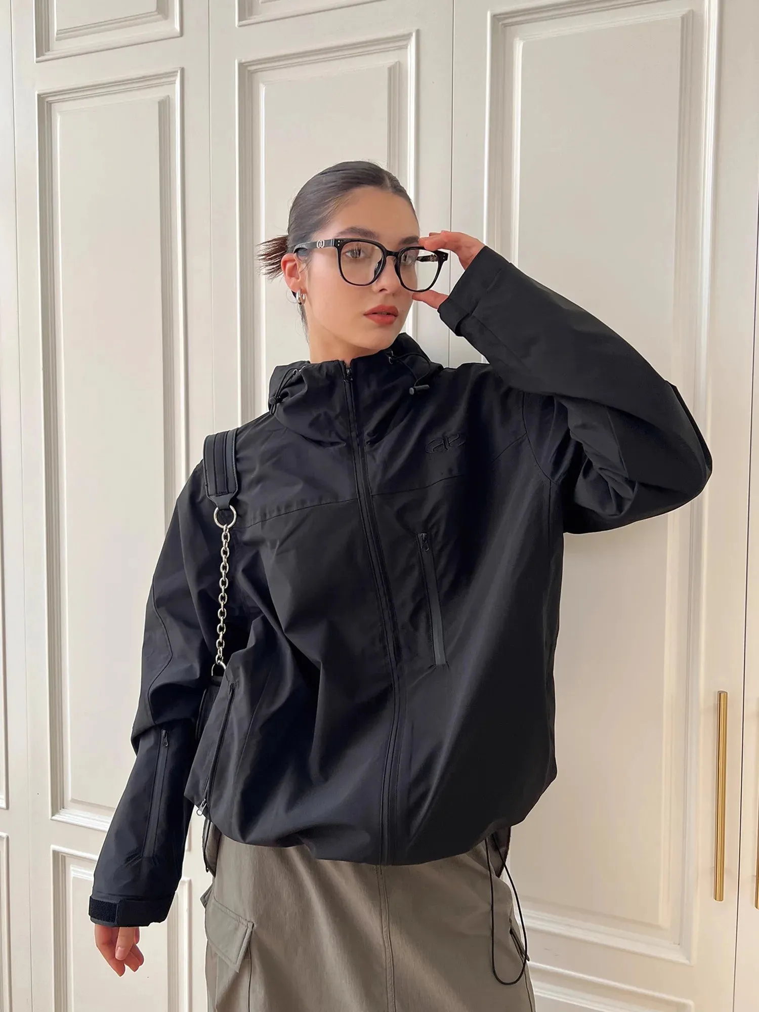 【KOOLOSET】GORPCORE Hood Windbreaker Gorpcore Hooded Windbreaker Men Women Lightweight Breathable