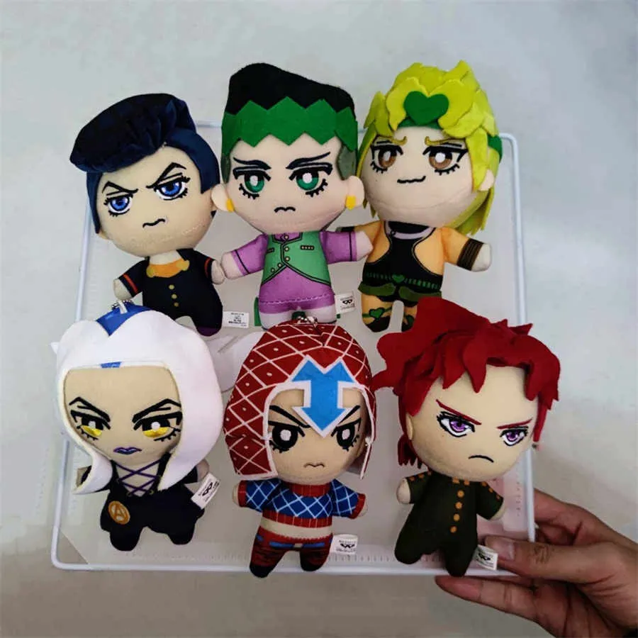 13 cm Anime JoJo Bizarre Avontuur Knuffels Dieren Knuffel Pop Cadeau Voor Kinderen Woondecoratie