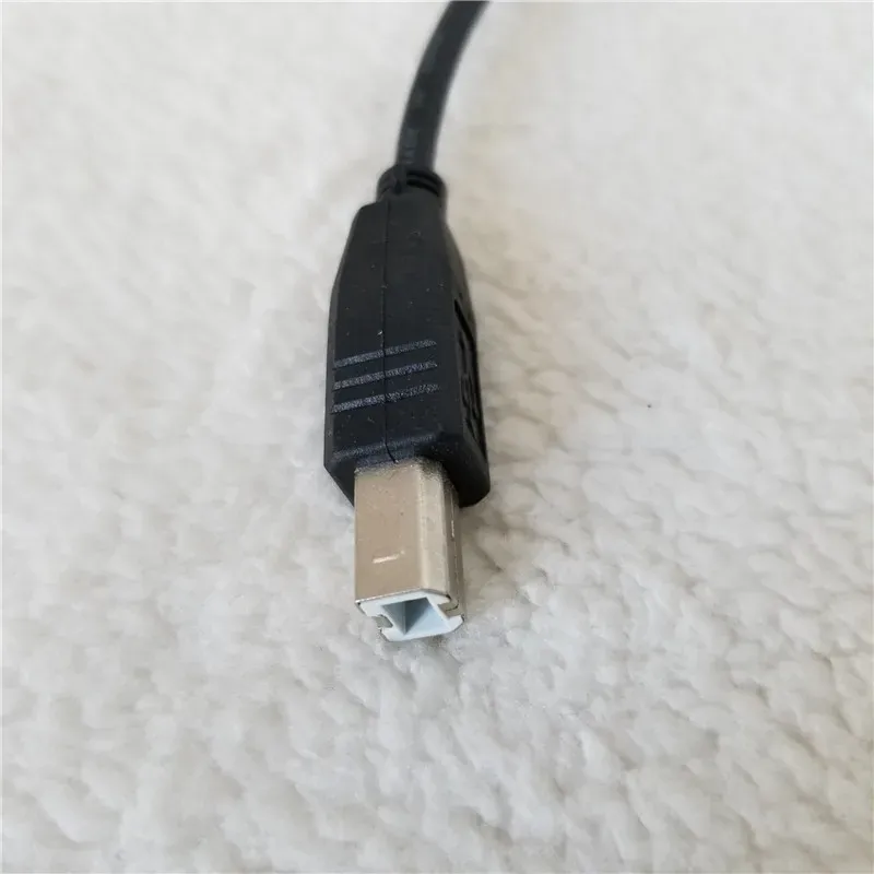 USB-A-Buchse mit fester Funktion zum Druckeranschluss, Typ-B-Stecker, Adapterkabel für Drucker, 25 cm Schalttafel-Montagedraht